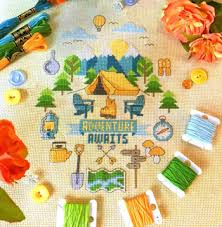 These charts may be finished as a big sampler framed and it will be 16 1/4 x 16 1/4 or single charts and placed in a letter bag. Tiny Modernist Charting Creations Unique Counted Cross Stitch Patterns And Kits