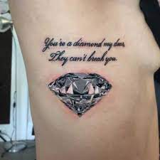 The beauty and uniqueness of this tattoo are on the 3d effects. 55 Latest Diamond Tattoos And Meanings
