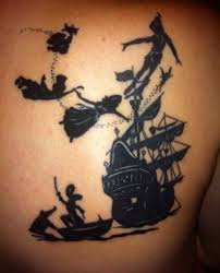 Jolly Roger Peter Pan Tattoo Disney Tattoos Body Art Tattoos