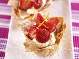 Mascarpone Tortchen Mit Erdbeeren Rezept Filoteig Rezepte Yufka Teig Yufka Teig Rezept