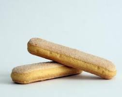 When slightly cooled, roll in. Lady Finger Cookie