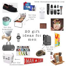 Cute valentine's day gifts for your other half. 20 Gift Ideas For Men The Samantha Show A Cleveland Life Style Blog
