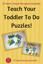 This is how you make a fun cardboard puzzle. How To Teach Your Toddler To Do Puzzles