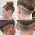 Male Long Hair Shaved Sides