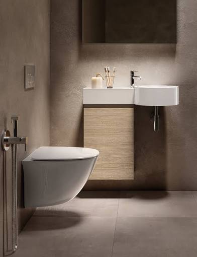 أفكار لحمامات صغيرة رائعة التصميم | United Arab Emirates | RAK Ceramics