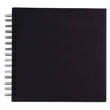 Unfollow blank book hardcover to stop getting updates on your ebay feed. Hardcover Scrapbook Blank Wedding Guest Book Photo Album Square Spiral Bound Cardboard Cover Sketchbook For Kids Diy Craft Diary Journal Black 40 Sheets 8 X 8 Inches Walmart Com Walmart Com