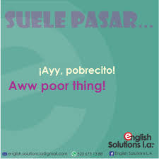Aww Poor Thing Como Aprender Ingles Rapido Palabras Ingles Espanol Frases Comunes En Ingles