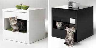 Diy La Maison De Toilette Pour Chat Bleu Electrique Toilette Pour Chat Jeux Pour Chat Design De Chat
