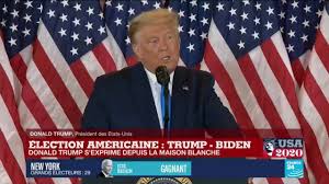 Replay Donald Trump S Exprime Depuis La Maison Blanche Nous Avons Deja Gagne Cette Election Youtube