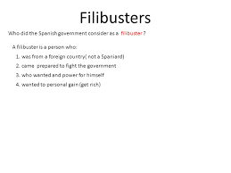 How to use filibuster in a sentence. Filibuster Examples Government