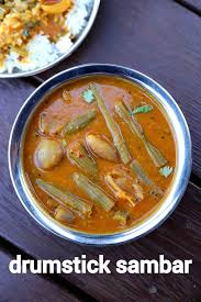 Drumstick Sambar Recipe Nuggekai Sambar Murungakkai Sambar Recipe Drumstick Sambar Food Recipes Drumstick Recipes Indian Sambar Recipe