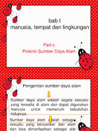 Soal Manusia Tempat Dan Lingkungan Ips Kelas 7 Masnurul