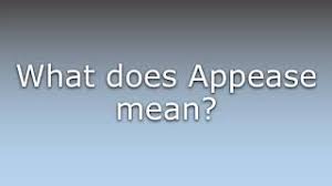 Change your default dictionary to american english. What Does Appease Mean Social Control