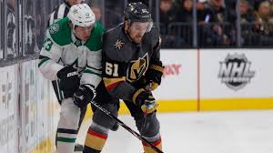 How is the intentional hit by stone not a suspension fine hearing or a penalty? Golden Knights Stone And Pietrangelo Will Not Play Against Wild Sportsnet Ca