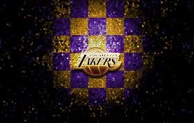 It does not meet the threshold of originality needed for copyright protection. Wallpaper Wallpaper Sport Logo Basketball Nba Los Angeles Lakers Glitter Checkered Images For Desktop Section Sport Download