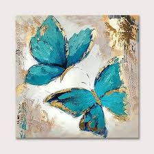 Hoje, a leroy merlin brasil possui 45 lojas distribuídas em 11 estados brasileiros e o distrito federal. Oil Painting Hand Painted Square Animals Pop Art Modern Stretched Canvas 2021 Us 59 99 Butterfly Art Painting Modern Art Paintings Abstract Abstract Art Painting