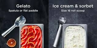 Brown for 4 ounces, blue for 3 ounces, green for 2½ ounces, gold for 2 ounces, silver for 1½ ounces, and red for 1 ounce. How To Scoop Ice Cream And Gelato I Everest Ice Cream