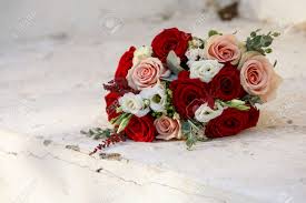 Check spelling or type a new query. Beautiful Bridal Bouquet Is A Color Red Pink And White Autumn Wedding Bouquet Stock Photo Picture And Royalty Free Image Image 97625866