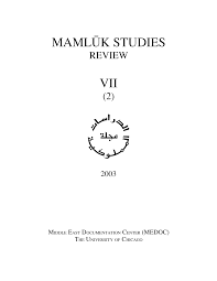 Mamluk Studies Review Vol. VII, No. 2 (2003)