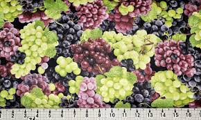 Oasis Fabrics Market Place Grapes 59-496 Fabric by the - Etsy
