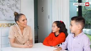 Jennifer lopez is a talented dancer, singer, actress, but she's also a devoted mom to twins emme and max, as well as fiancé alex rodriguez's kids. Watch Jennifer Lopez S Twins Put Her In The Hot Seat During Cute Video