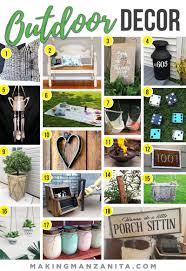 Outdoor Decor From Etsy Outside Decorations How To Decorate Outside How To Decorate Yard Front Porch Decorating Outdoor Decor Hanging Planters Outdoor