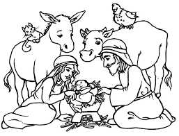 Here we present free printable nativity . Free Printable Nativity Coloring Pages For Kids