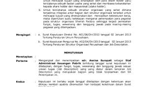 Contoh Surat Keputusan Pensiun Karyawan Swasta Suratmenyurat Net Cute766