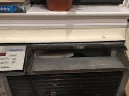 It is not recommended to run your air conditioner with the cover on it due to possible air restriction. Friedrich Wallmaster A C Missing Front Panel Doityourself Com Community Forums
