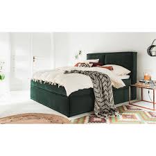 Boxspringbett vegas samt dunkelrot 160x200 cm. Gruen Samt Boxspringbetten Online Kaufen Mobel Suchmaschine Ladendirekt De