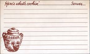 Pin On Recipe Cards