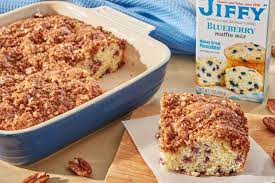 Blueberry Coffee Cake Jiffy Mix Recipe Muffin Mix Recipe Blueberry Muffin Mix Recipe Baking Mix Recipes