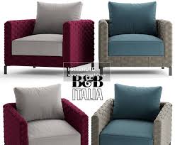Isabella rattan barrel arm chair 3d model. B B Italia Ray Outdoor Natural Armchair 3dskymodel Download 3dmodel Free 3d Models 597