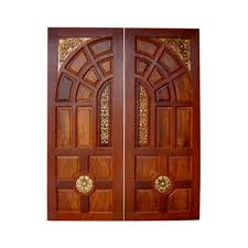 Offering the best quality wood doors at the lowest prices. 60x80 Inch Teak Wood Double Door Rs 24000 Piece Kirti Furniture Works Id 13907438362