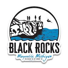 Maybe you would like to learn more about one of these? Sticker Black Rocks 4 Window Decal Yooper Shirts Inc
