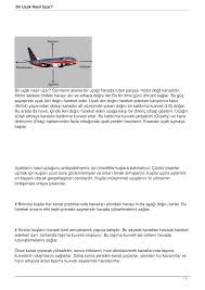 Bir Ucak Nasil Ucar