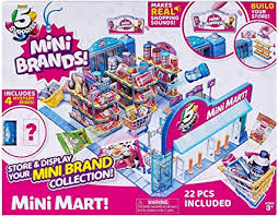 This blind ball contain 5 miniature figures of popular shopping brands. Amazon Com 5 Surprise Mini Brands Mini Mart Toys Games