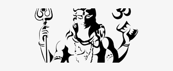 Shiva Black And White Transparent Png 497x260 Free Download On Nicepng