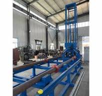 Máquina de bobina de aço 4 eixos, tubo de caldeira, tubo de aquecimento  espiral, dobra 108-tubo, máquina espiral