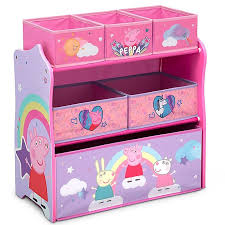 Bring the playful spirit of peppa pig to your little one's space with the peppa pig wooden activity easel with storage by delta children. Delta Children Peppa Pig 6 Bin Design And Store Toy Storage Organizer Bed Bath Beyond