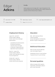 ascii resume plain text resume
