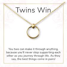 Birthday Gifts For Twin Adults Twin Sister Gift Necklace Sister Gifts Gift Necklace Soul Sisters Necklaces