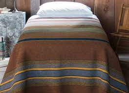 Camp blankets were first designed to meet the rigorous demands of the wild and untamed pacific northwest and were a favorite of the early sheepherders in the northwest. Pendleton Yakima Camp Blanket Lodgecraft