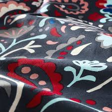 Kratten Duvet Cover And Pillowcase S Dark Gray Multicolor King Ikea In 2020 Duvet Covers Duvet Queen Duvet Covers