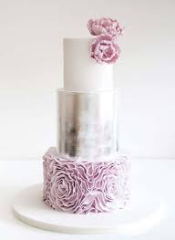 Both captivating and luxurious, purple is a color that comes in many different shades that makes purple suitable for almost any occasion. 36 Trendy And Glam Metallic Wedding Cakes Weddingomania