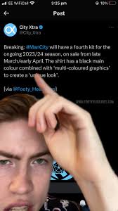 New Man City Fourth Kit⁉️  #football#soccer#futbol#manchestercity#mancity#mcfc#trending#fyp#footballshirts#footballshirt