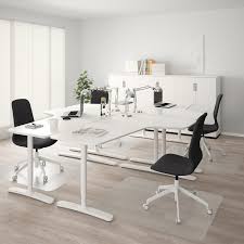 The shw corner desk is the best way to organize your office. Bekant White Corner Desk Right 160x110 Cm Ikea