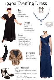1940s Costume Outfit Ideas 16 Women S Looks Forties Fashion 1940s Evening Dresses 1940s Fancy Dress