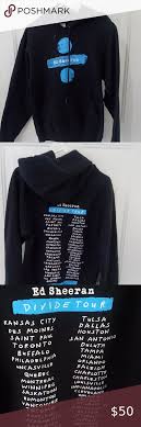 Ed Sheeran Divide Tour Hoodie Small Black Ed Sheeran Divide Tour Ed Sheeran Hoodies Ed sheeran lyric quot 3d hoodies sweatshirts t shirt cosmos cyber. pinterest