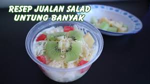 Salad buah tanpa mayones salad buah yoghurt salad sayur resep soto ayam cara membuat salad buah untuk dijual. Resep Jualan Salad Buah 2 Bahan Saja Untung Banyak Youtube